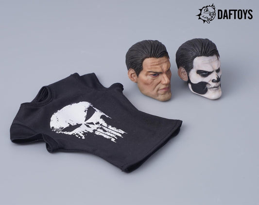 Pedido Set de Ropa y cabezas Skull marca Daftoys F012 escala 1/6