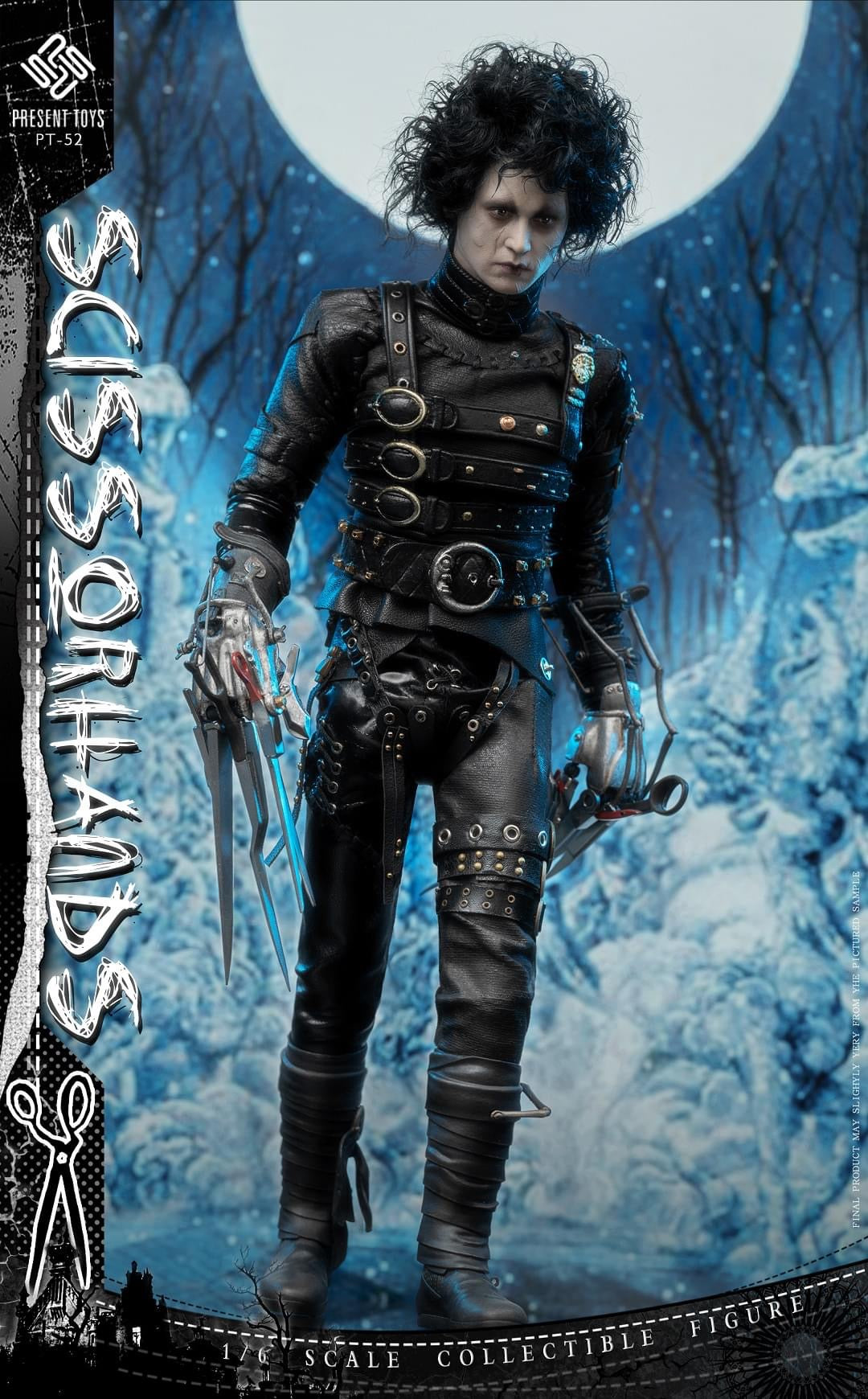 Pedido Figura Scissorhands (Cabello enraizado) marca Present Toys SP52 escala 1/6