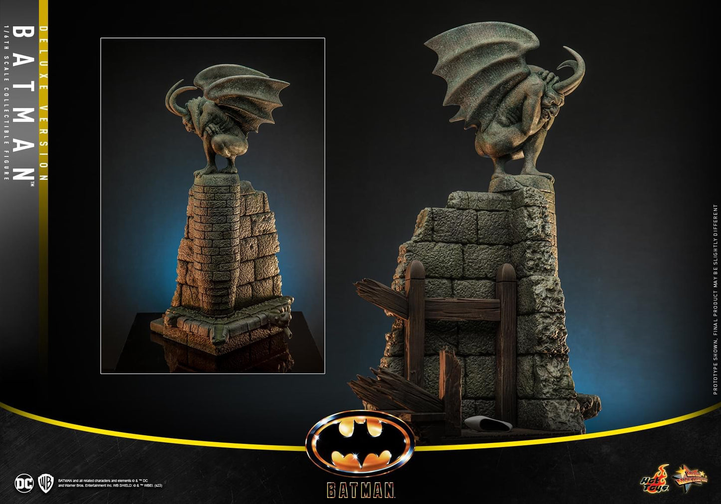 Preventa Figura Batman (Deluxe version) - Batman (1989) marca Hot Toys MMS693 escala 1/6