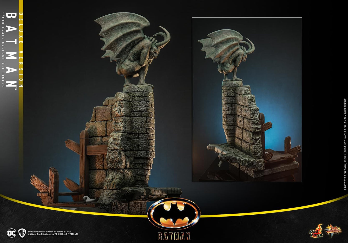 Preventa Figura Batman (Deluxe version) - Batman (1989) marca Hot Toys MMS693 escala 1/6
