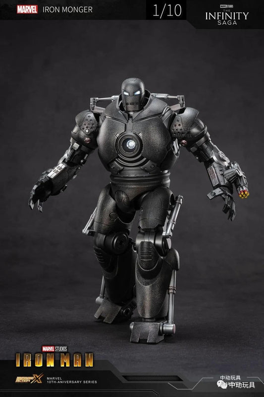 Pedido Figura Iron Monger (LED) - The Infinity Saga marca ZD Toys 1915-01 escala pequeña 1/10 (23 cm)