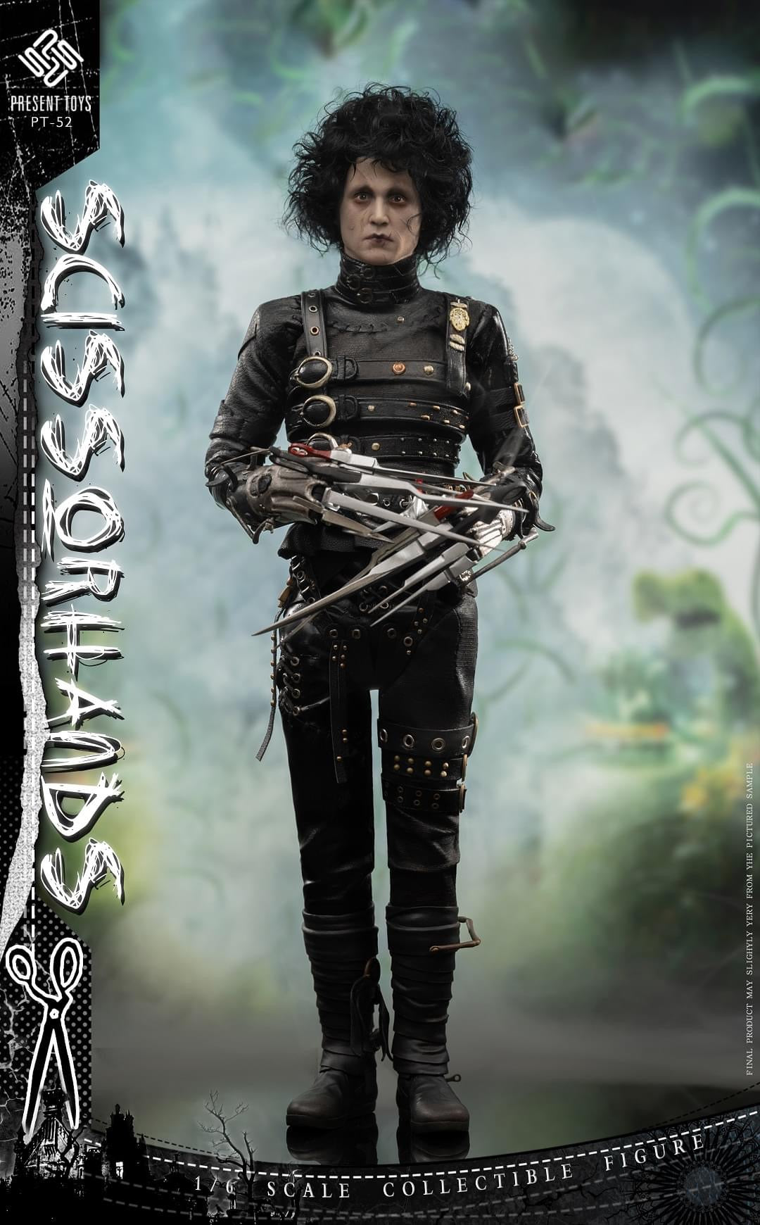 Pedido Figura Scissorhands (Cabello enraizado) marca Present Toys SP52 escala 1/6