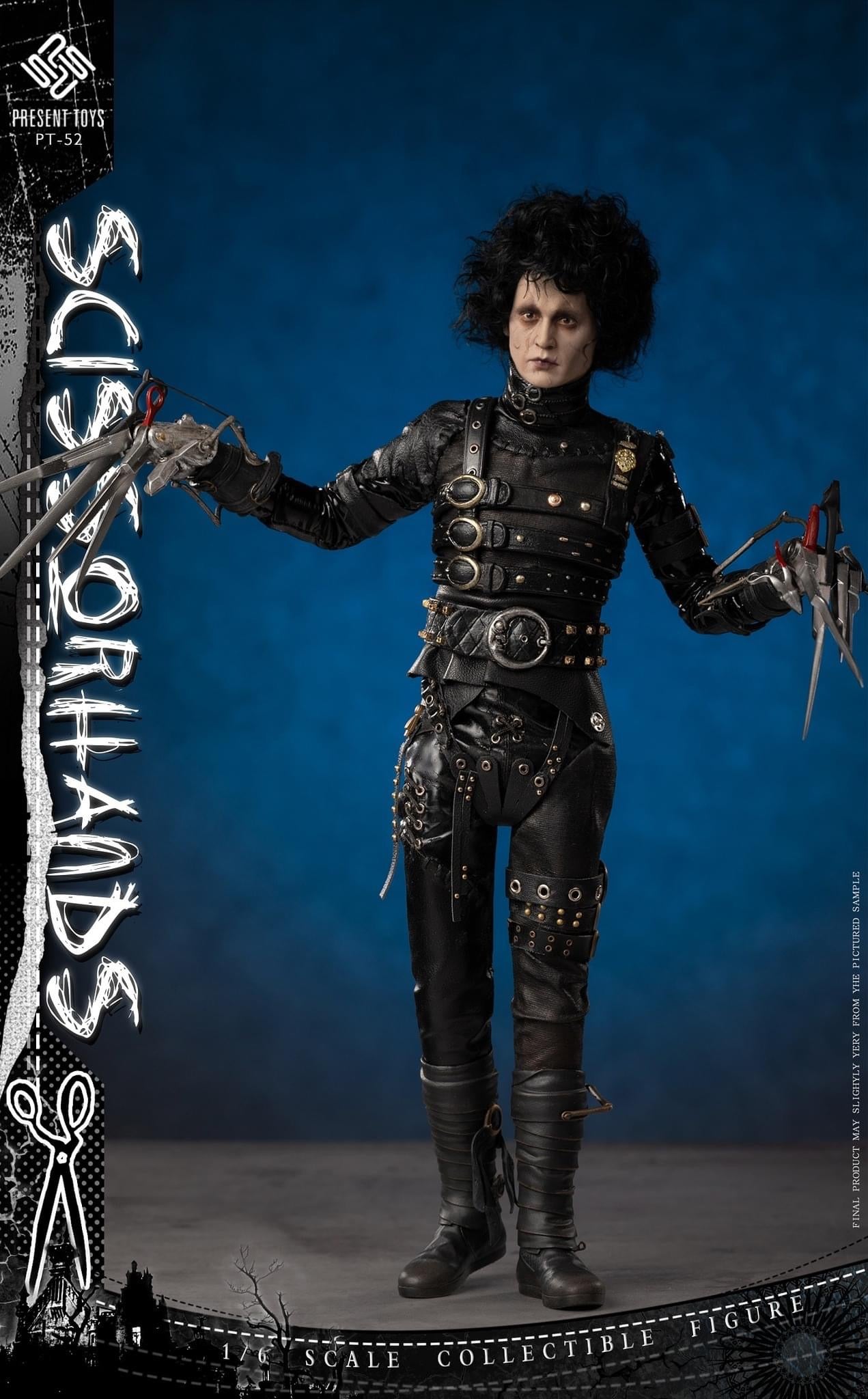 Pedido Figura Scissorhands (Cabello enraizado) marca Present Toys SP52 escala 1/6