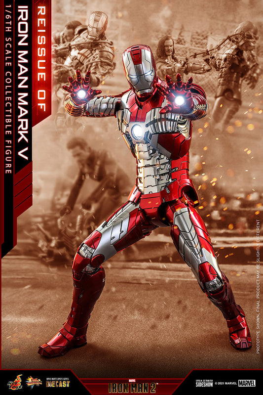 Pedido Figura Iron Man Mark V (Reissue) marca Hot Toys MMS400D18 escala 1/6