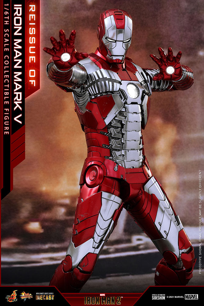 Pedido Figura Iron Man Mark V (Reissue) marca Hot Toys MMS400D18 escala 1/6