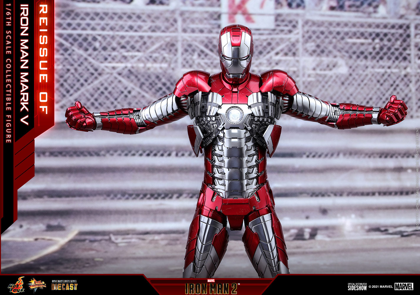Pedido Figura Iron Man Mark V (Reissue) marca Hot Toys MMS400D18 escala 1/6