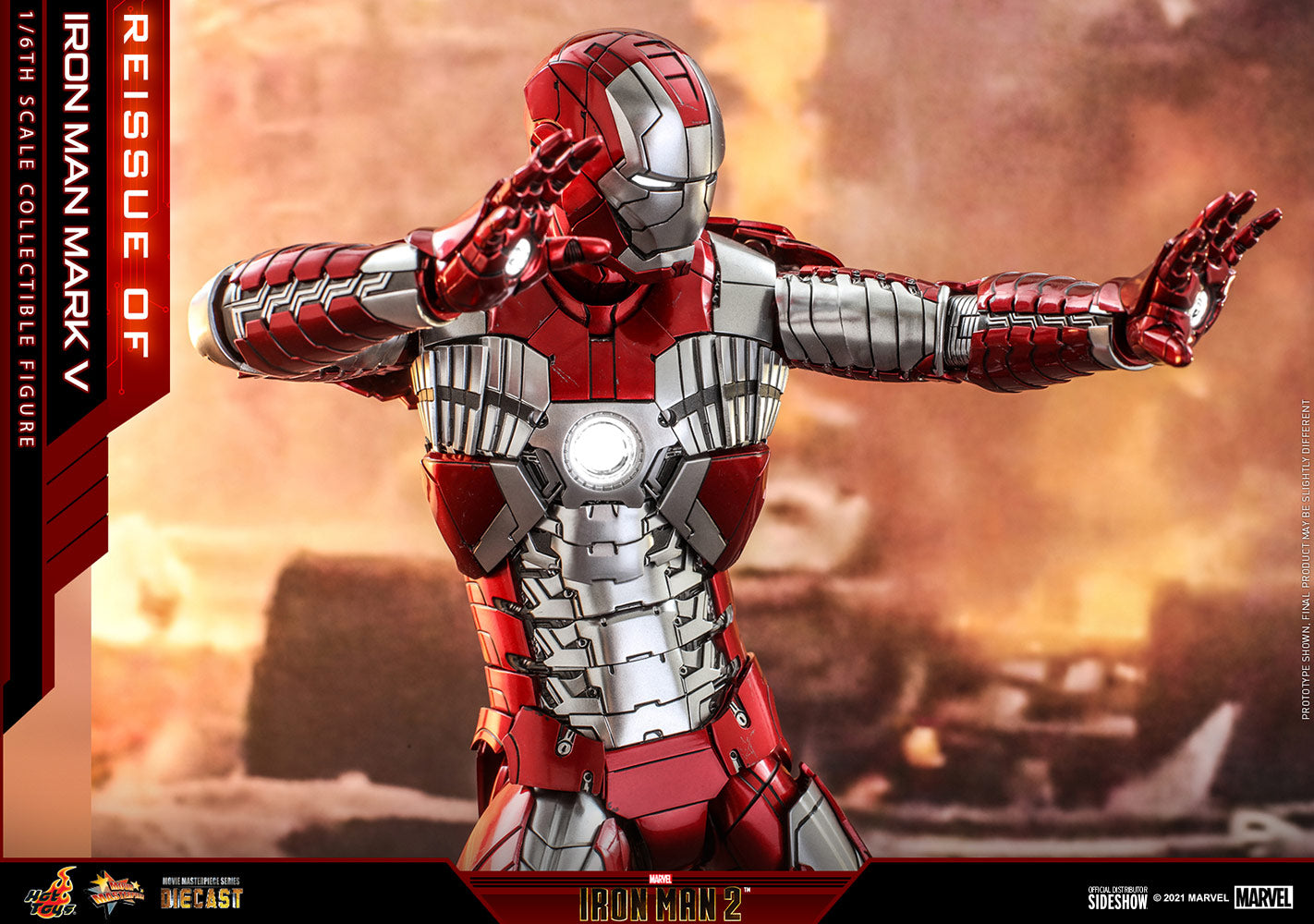 Pedido Figura Iron Man Mark V (Reissue) marca Hot Toys MMS400D18 escala 1/6