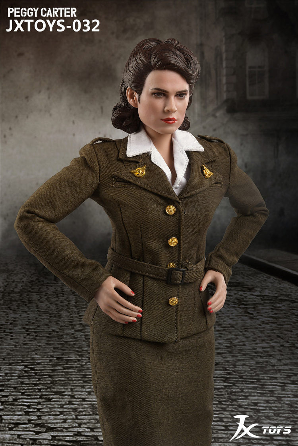 Pedido Figura Peggy Carter marca JXToys JX032 escala 1/6