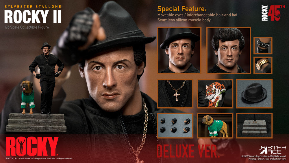 Pedido Figura Rocky Balboa (Deluxe version) marca Star Ace Toys SA0117 escala 1/6