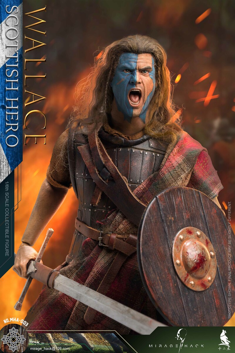 Preventa Figura Scottish Hero marca Mirage Hack MHA-003 escala 1/6