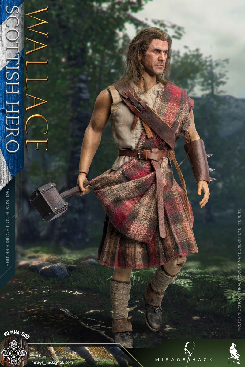 Preventa Figura Scottish Hero marca Mirage Hack MHA-003 escala 1/6