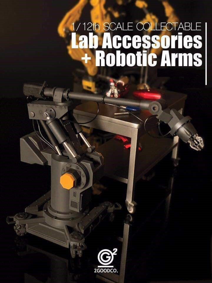 Pedido Accesorios de Laboratorio y Brazo Robótico marca 2GoodCo. escala pequeña 1/12