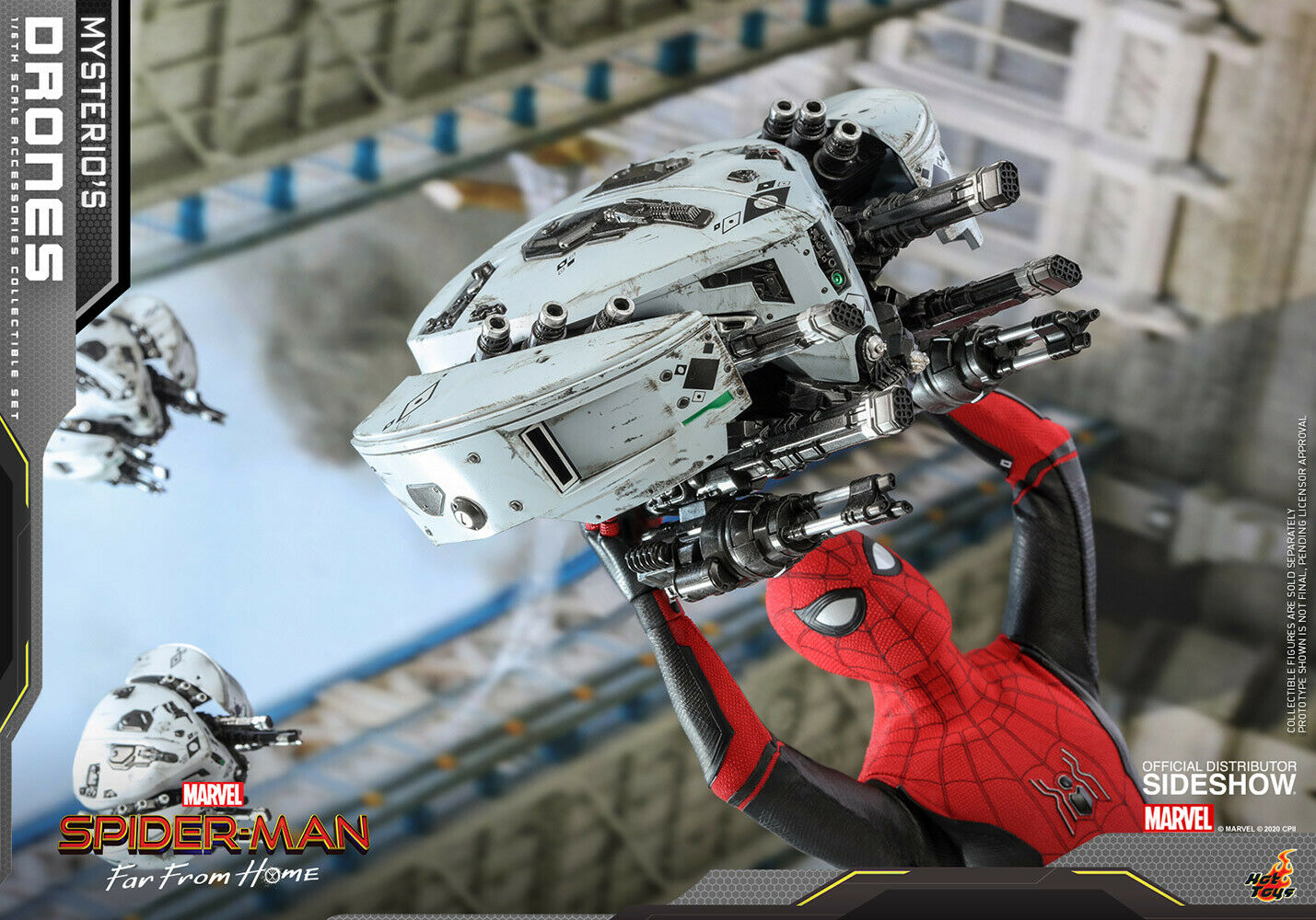 Pedido Set Mysterio's Drones - Spider-Man: Far From Home marca Hot Toys ACS011 escala 1/6
