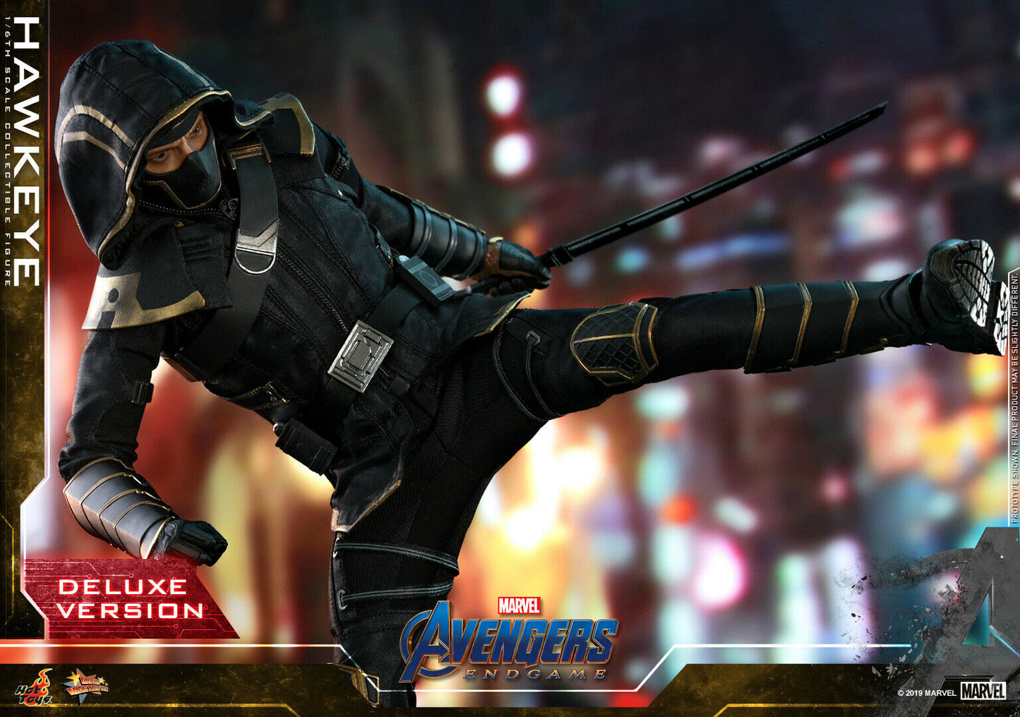 Pedido Figura Hawkeye Deluxe Set - Avengers Endgame marca Hot Toys MMS532 escala 1/6