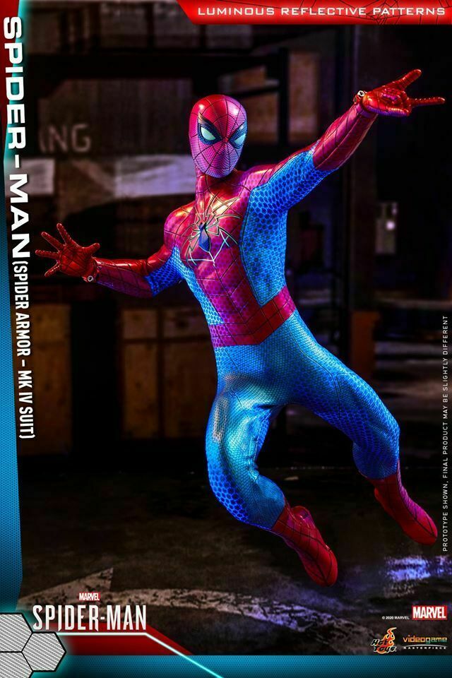 Pedido Figura Spider-Man ( Spider Armor MK IV Suit ) - Marvel´s Spider-Man marca Hot Toys VGM43 escala 1/6