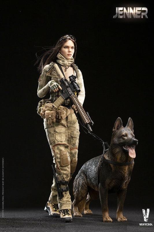 Pedido Figura Perro Pastor Alemán marca Verycool VCF-2037C escala 1/6