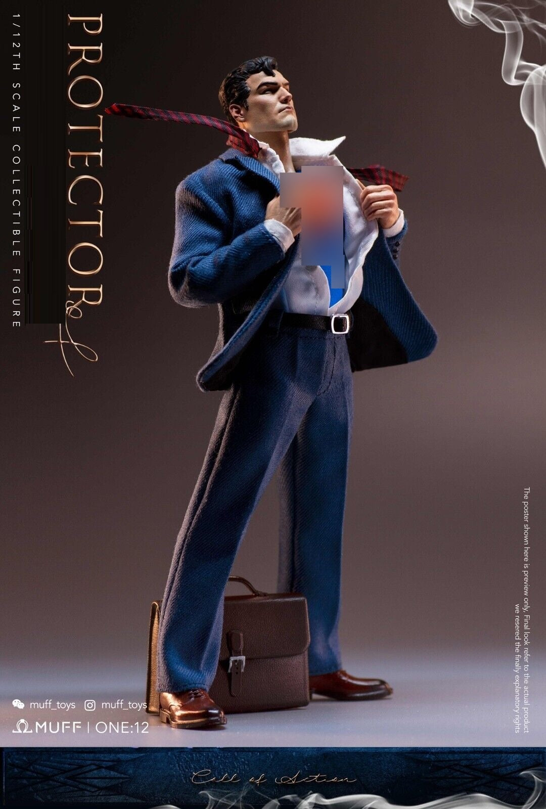 Pedido Figura Reporter marca Muff Toys MF05 escala pequeña 1/12