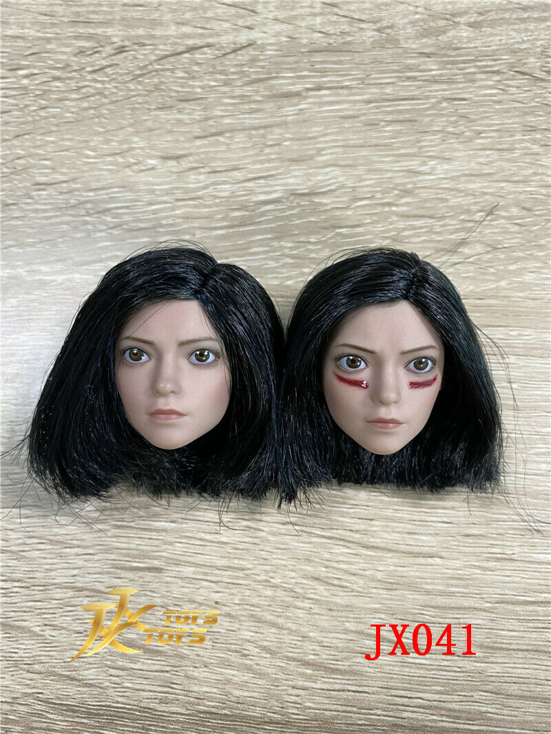 Pedido Cabeza Femenina Battle Angel (2 versiones) marca JXToys JX041 escala 1/6