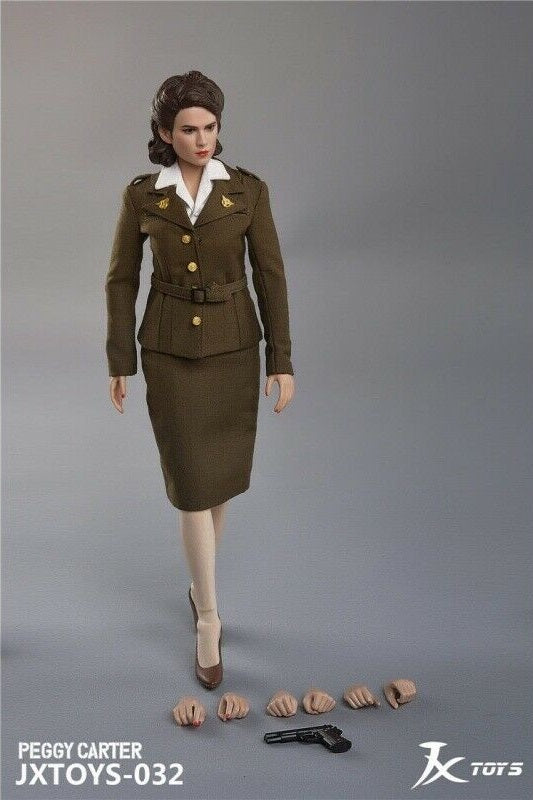 Pedido Figura Peggy Carter marca JXToys JX032 escala 1/6