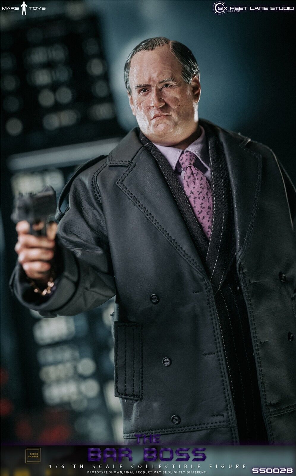 Pedido Figura The Bar Boss (Versión B - traje a rayas) marca Mars Toys SS002B escala 1/6