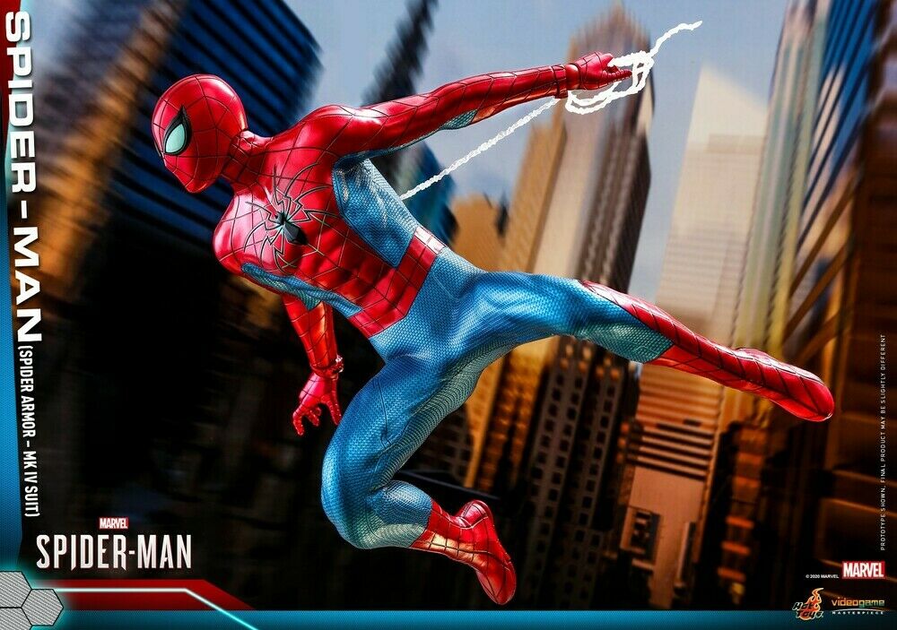 Pedido Figura Spider-Man ( Spider Armor MK IV Suit ) - Marvel´s Spider-Man marca Hot Toys VGM43 escala 1/6