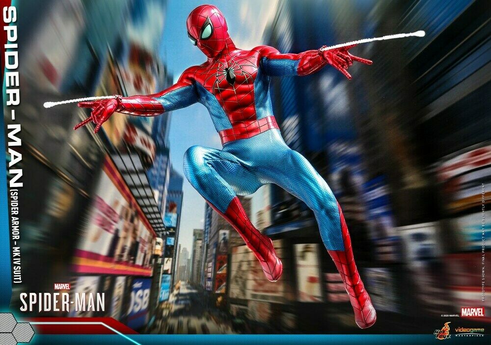 Pedido Figura Spider-Man ( Spider Armor MK IV Suit ) - Marvel´s Spider-Man marca Hot Toys VGM43 escala 1/6