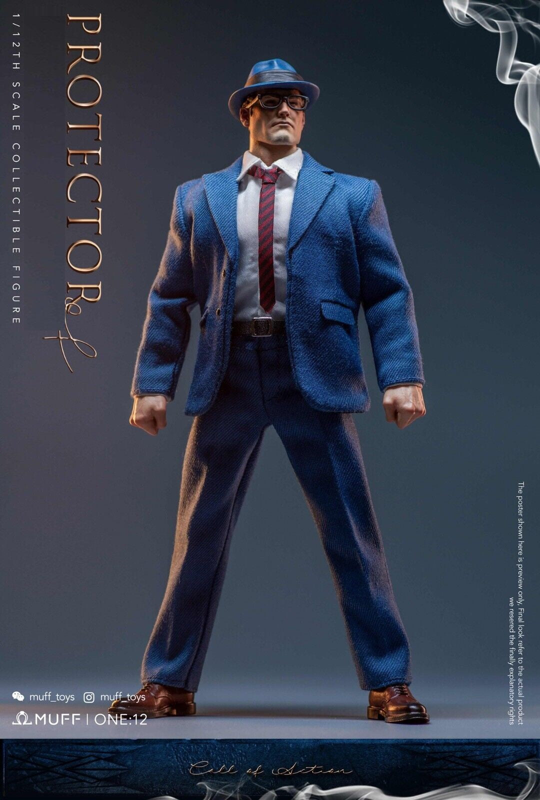 Pedido Figura Reporter marca Muff Toys MF05 escala pequeña 1/12
