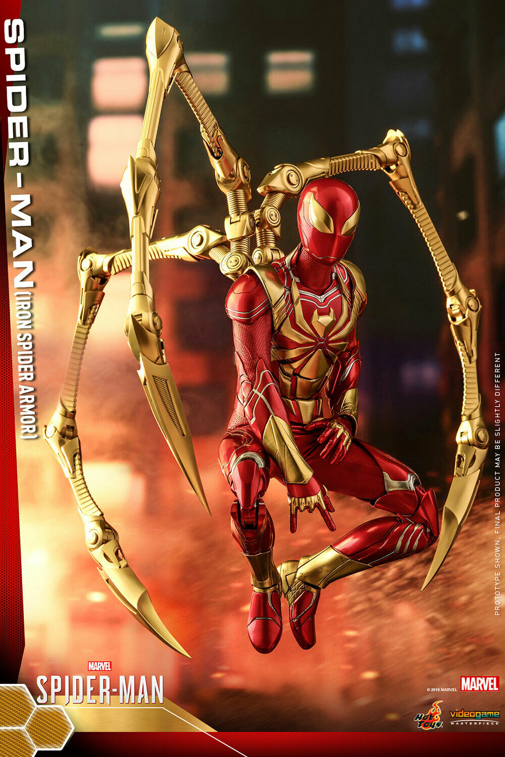 Pedido Figura Spider-Man (Iron Spider Armor) - Marvels Spider-Man marca Hot Toys VGM38 escala 1/6