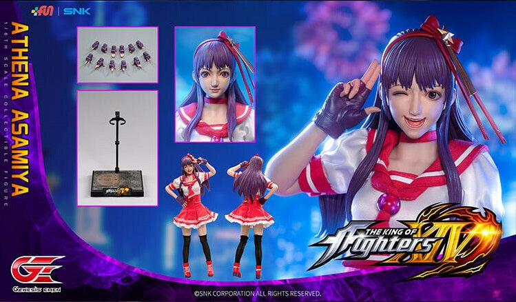 Pedido Figura Athena Asamiya - SNK King of Fighters XIV marca Emen Genesis KOF-AT01 escala 1/6