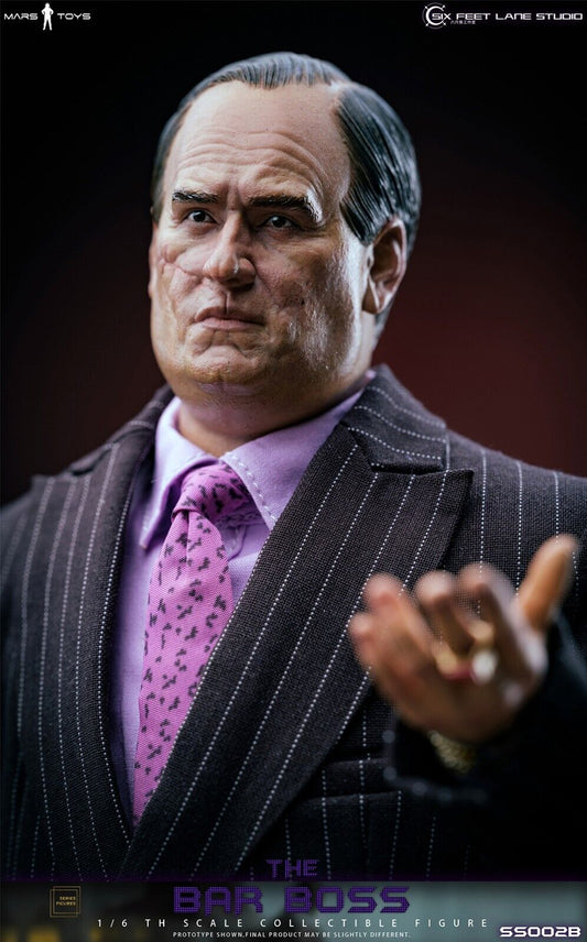 Pedido Figura The Bar Boss (Versión B - traje a rayas) marca Mars Toys SS002B escala 1/6