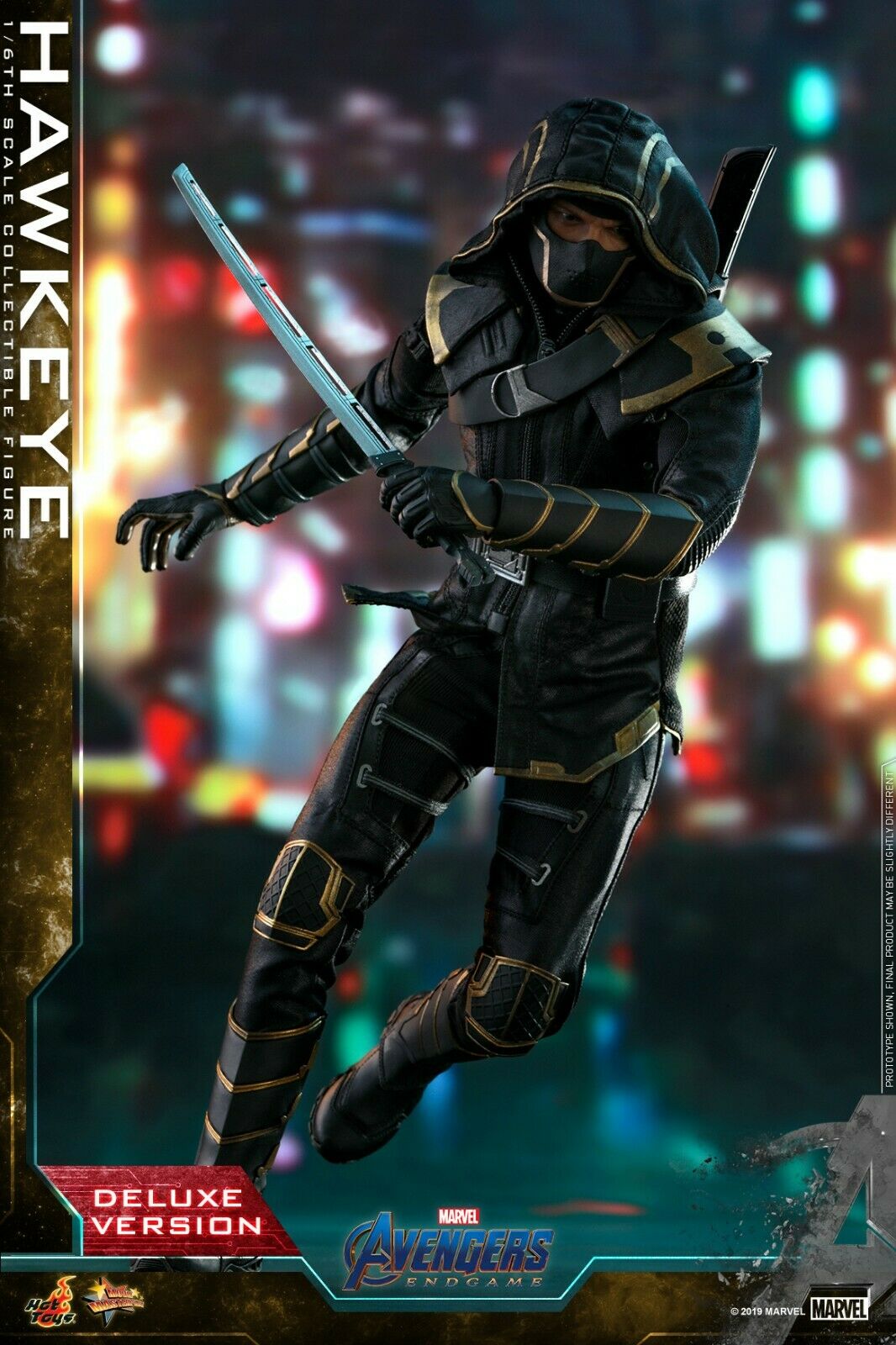 Pedido Figura Hawkeye Deluxe Set - Avengers Endgame marca Hot Toys MMS532 escala 1/6