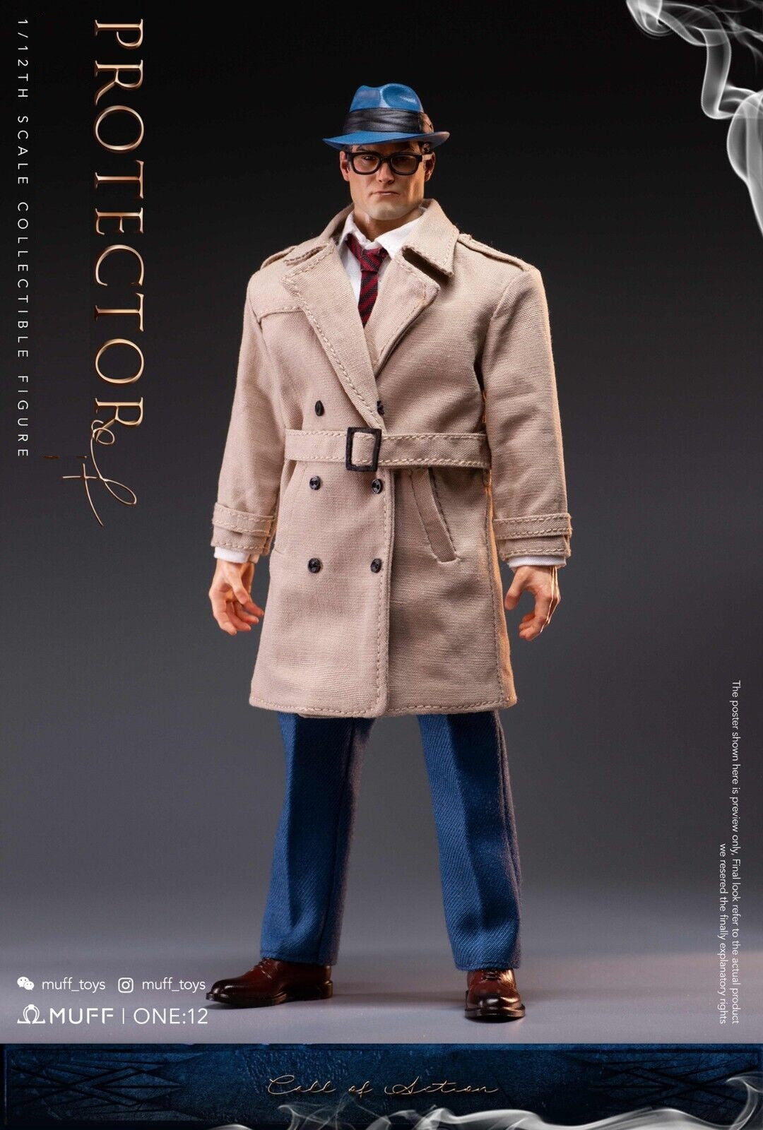 Pedido Figura Reporter marca Muff Toys MF05 escala pequeña 1/12