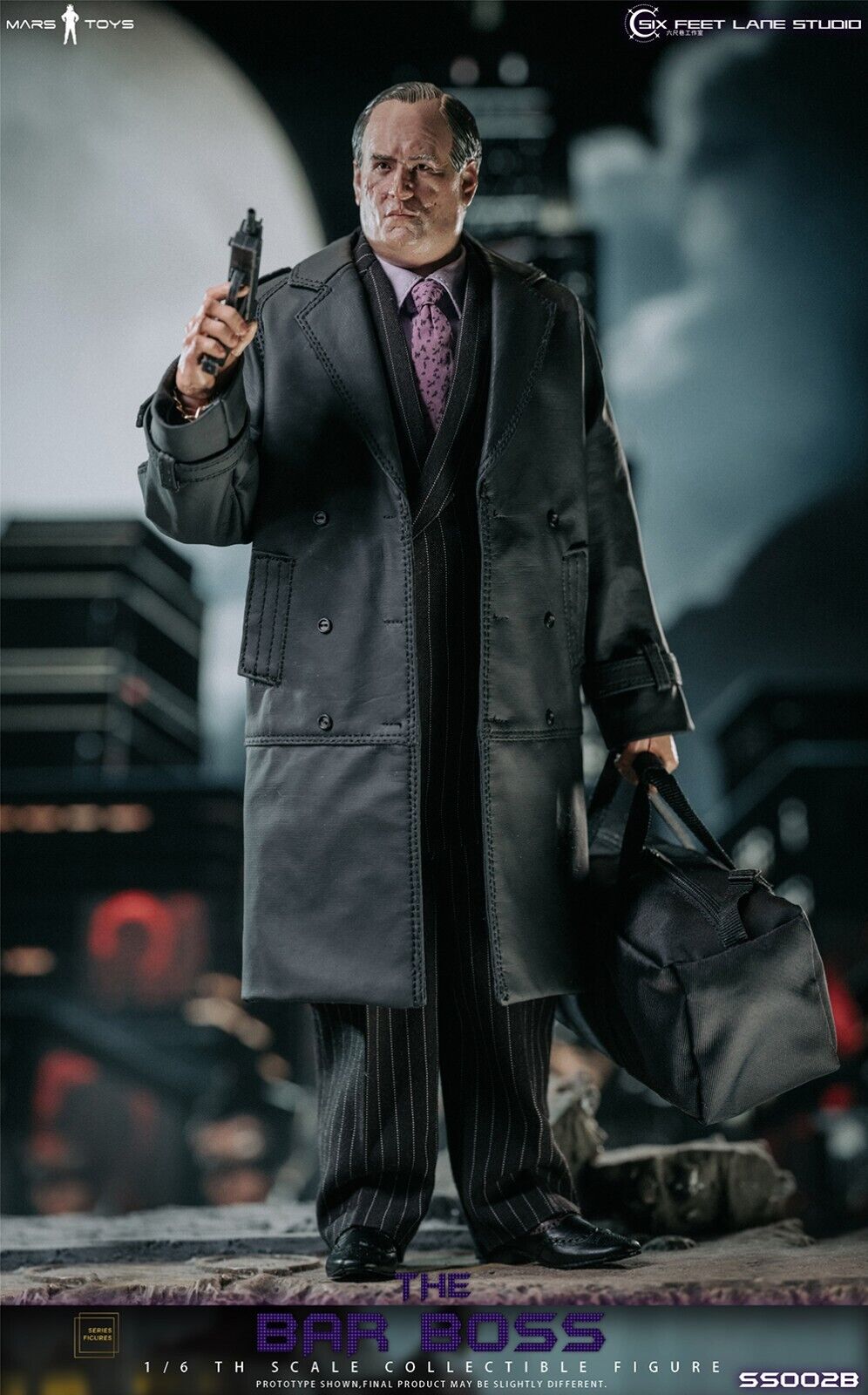 Pedido Figura The Bar Boss (Versión B - traje a rayas) marca Mars Toys SS002B escala 1/6