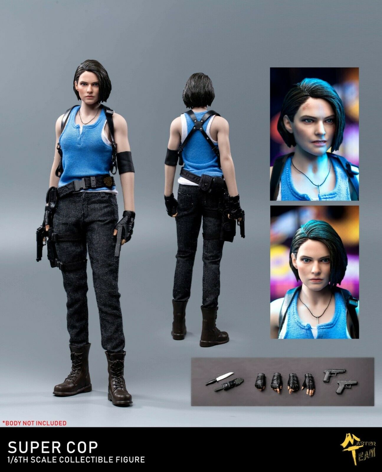 Pedido Set Super Cop marca Master Team MT004 escala 1/6
