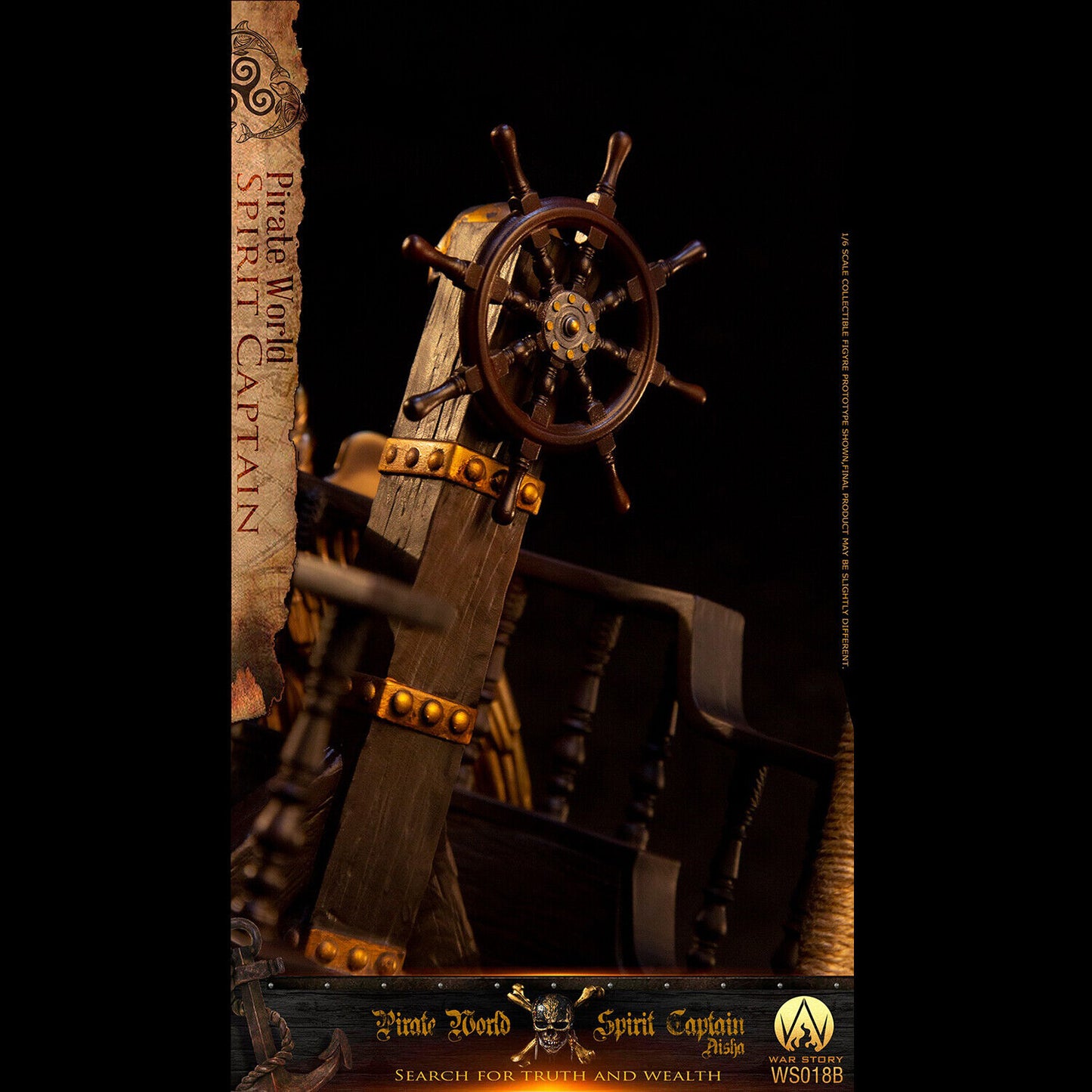Pedido Diorama Barco Pirata marca War Story WS018B escala 1/6
