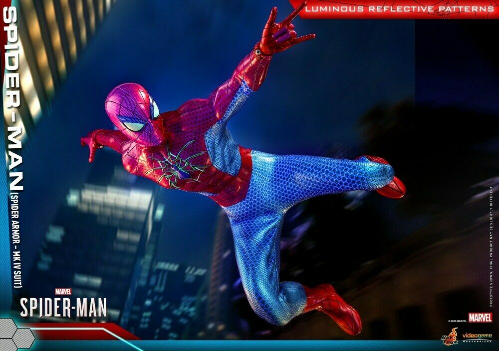 Pedido Figura Spider-Man ( Spider Armor MK IV Suit ) - Marvel´s Spider-Man marca Hot Toys VGM43 escala 1/6