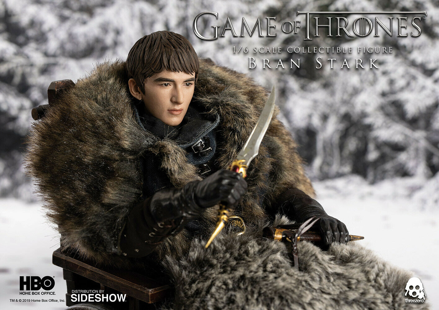 Pedido Figura Bran Stark (Deluxe version) - Game of Thrones marca Threezero 3Z0093DV escala 1/6