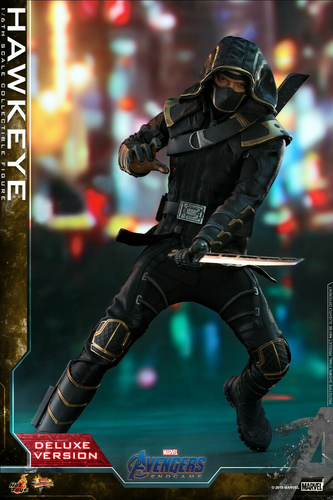 Pedido Figura Hawkeye Deluxe Set - Avengers Endgame marca Hot Toys MMS532 escala 1/6