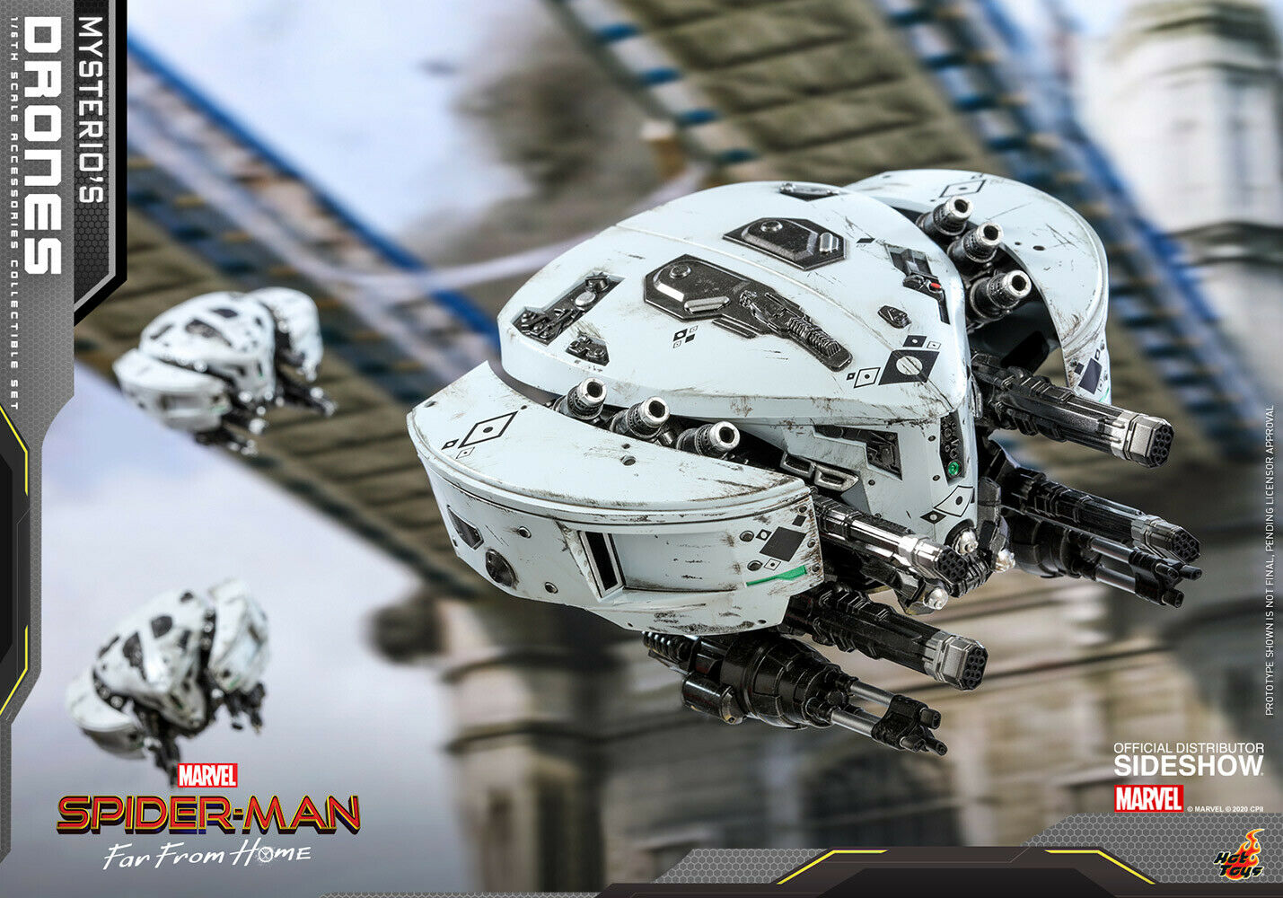 Pedido Set Mysterio's Drones - Spider-Man: Far From Home marca Hot Toys ACS011 escala 1/6