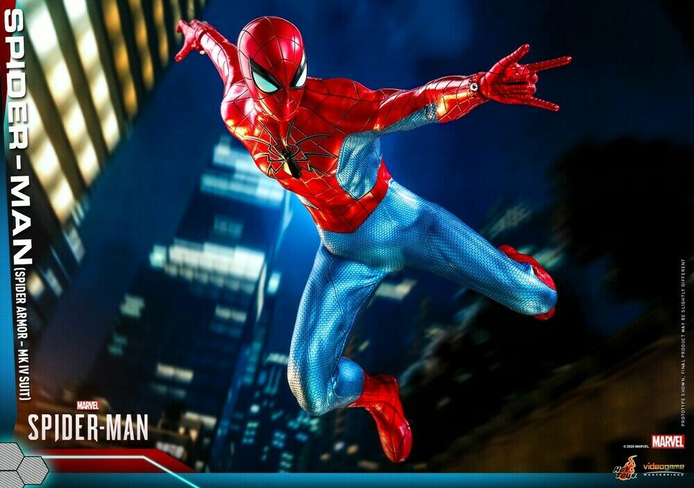 Pedido Figura Spider-Man ( Spider Armor MK IV Suit ) - Marvel´s Spider-Man marca Hot Toys VGM43 escala 1/6