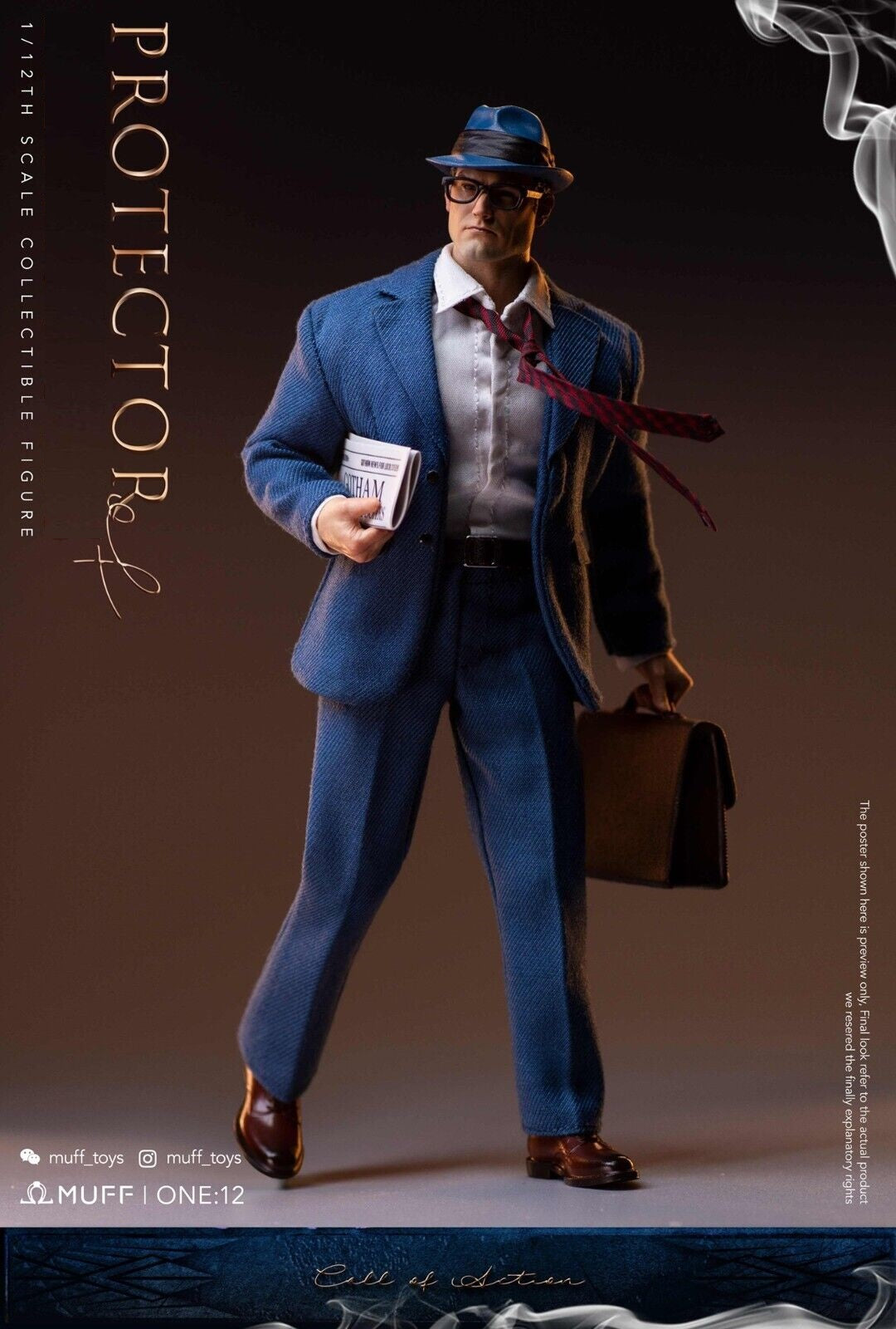 Pedido Figura Reporter marca Muff Toys MF05 escala pequeña 1/12