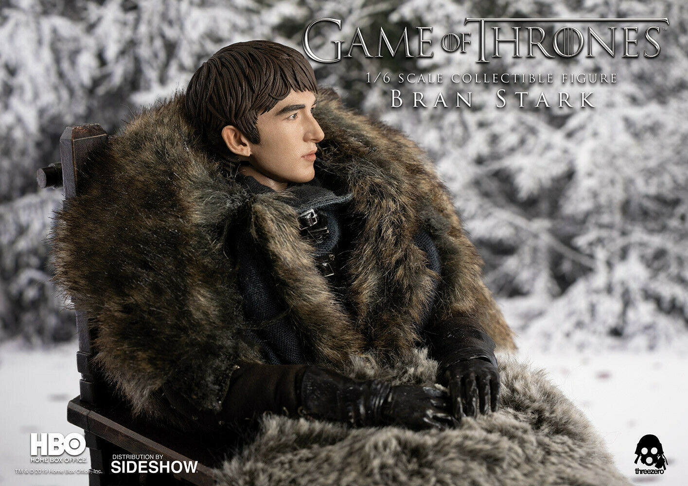 Pedido Figura Bran Stark (Deluxe version) - Game of Thrones marca Threezero 3Z0093DV escala 1/6