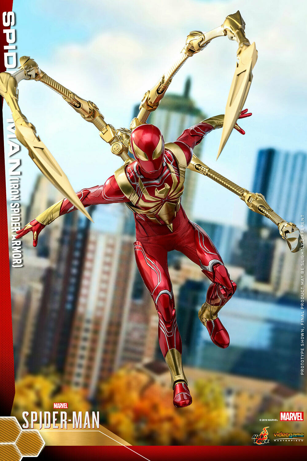 Pedido Figura Spider-Man (Iron Spider Armor) - Marvels Spider-Man marca Hot Toys VGM38 escala 1/6
