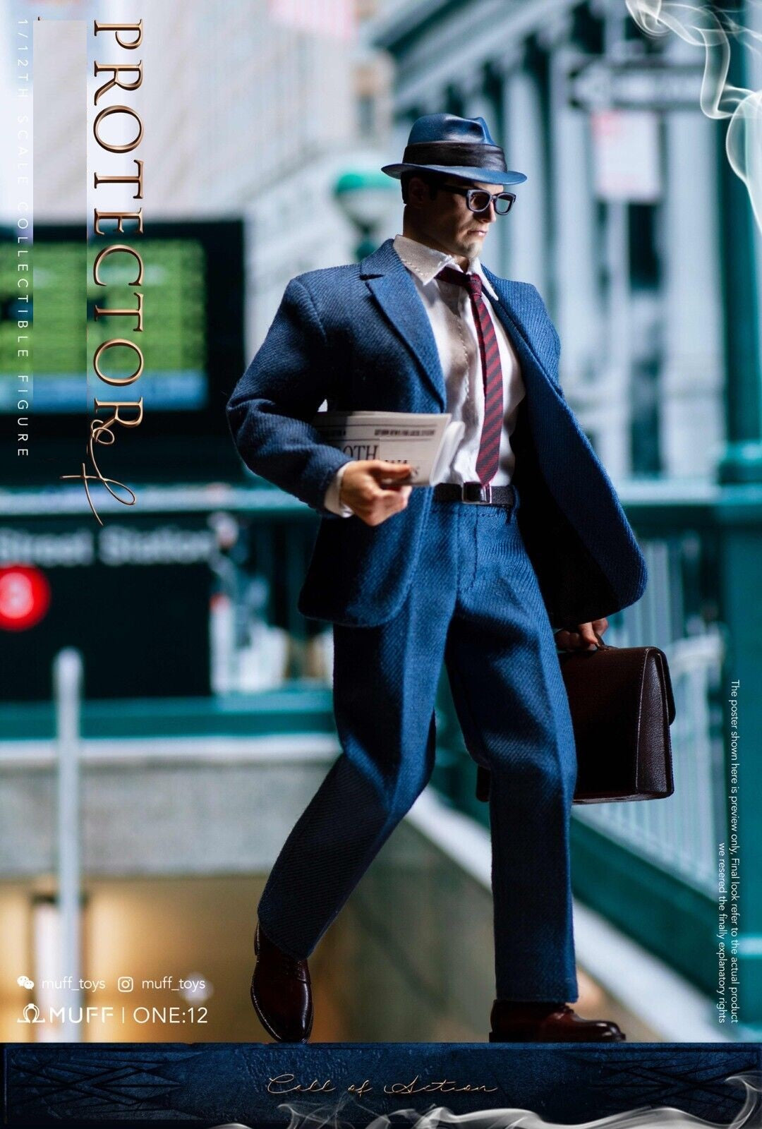 Pedido Figura Reporter marca Muff Toys MF05 escala pequeña 1/12