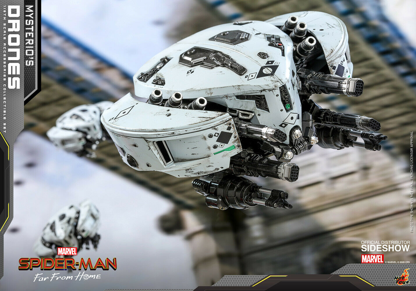 Pedido Set Mysterio's Drones - Spider-Man: Far From Home marca Hot Toys ACS011 escala 1/6