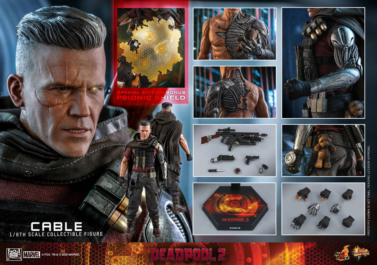 Pedido Figura CABLE (Special Edition) - Deadpool 2 marca Hot Toys MMS583B escala 1/6
