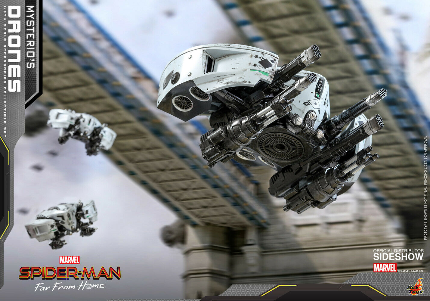Pedido Set Mysterio's Drones - Spider-Man: Far From Home marca Hot Toys ACS011 escala 1/6