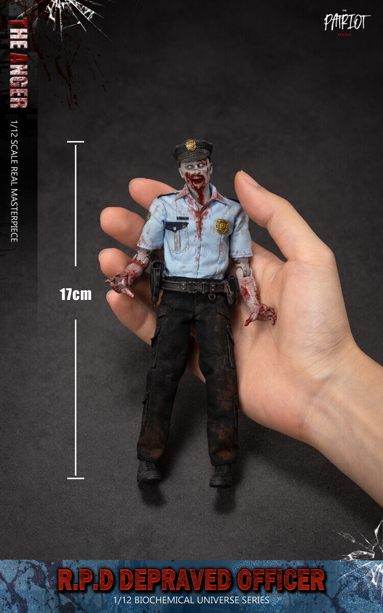 Pedido Figura Zombie Police (Anger version) marca Patriot Studio escala pequeña 1/12