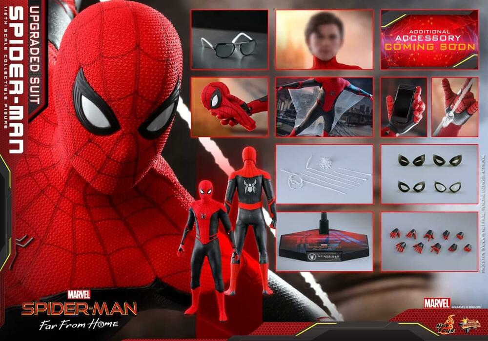 Pedido Figura Spider-Man Upgraded Suit - Spider-Man: Far From Home marca Hot Toys MMS542 escala 1/6