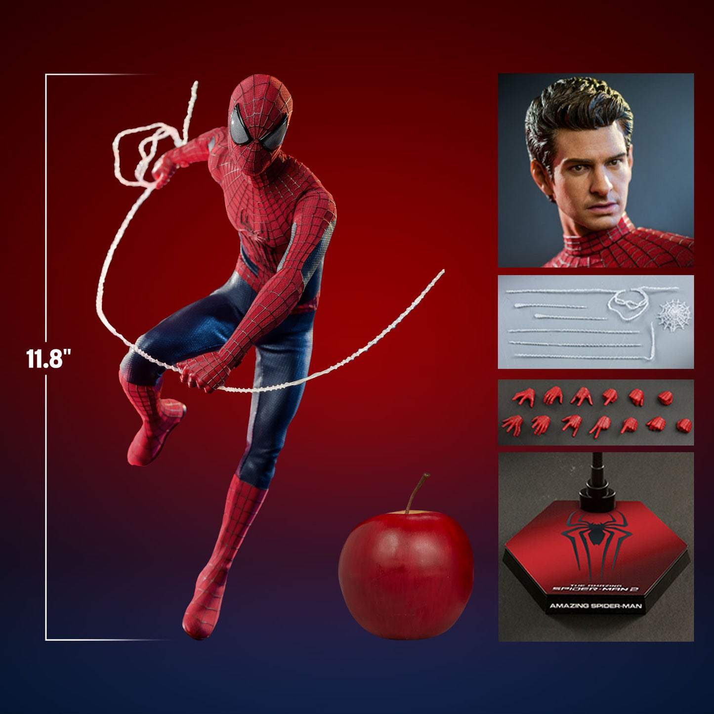 Pedido Figura Spider-Man - The Amazing Spider-Man 2 marca Hot Toys MMS658 escala 1/6